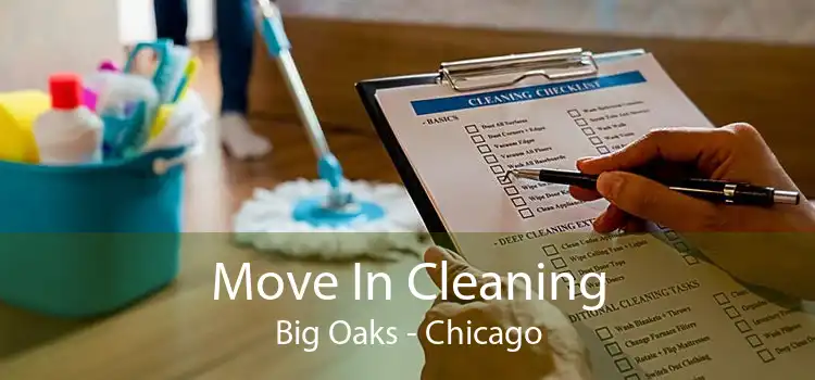 Move In Cleaning Big Oaks - Chicago